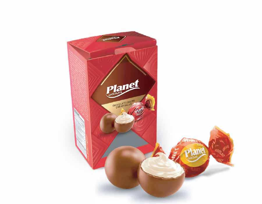  كرات الشوكولا المحشوة بالكريم